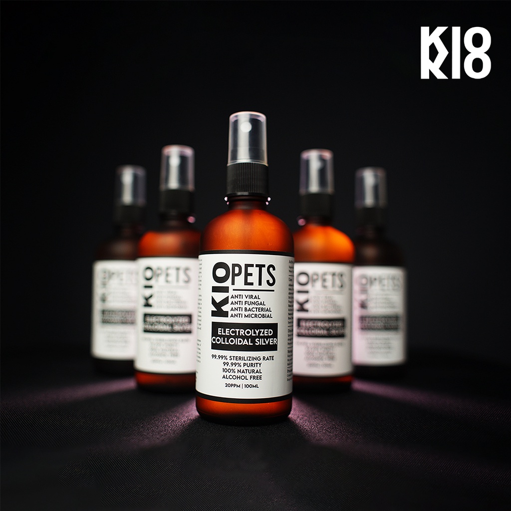 KIO Pets Electrolyzed Colloidal Silver Wound Spray ; Safe