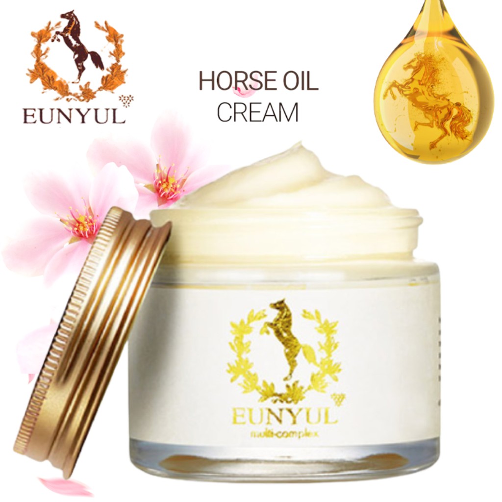 [Korean Cosmetic Review] EUNYUL Horse Oil Cream 70g