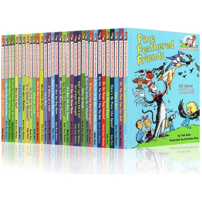 The Cat In The Hat’s Learning Library by Dr Seuss 33 books Shopee