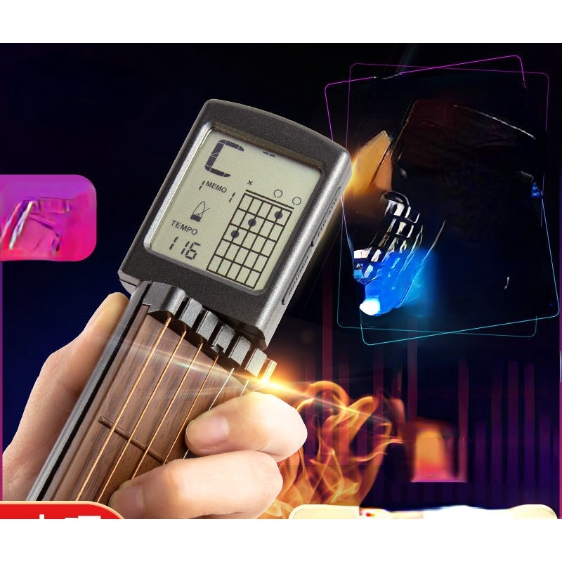 Pocket Guitar Guitar Chord Simulator Portable Guitar Small Guitar