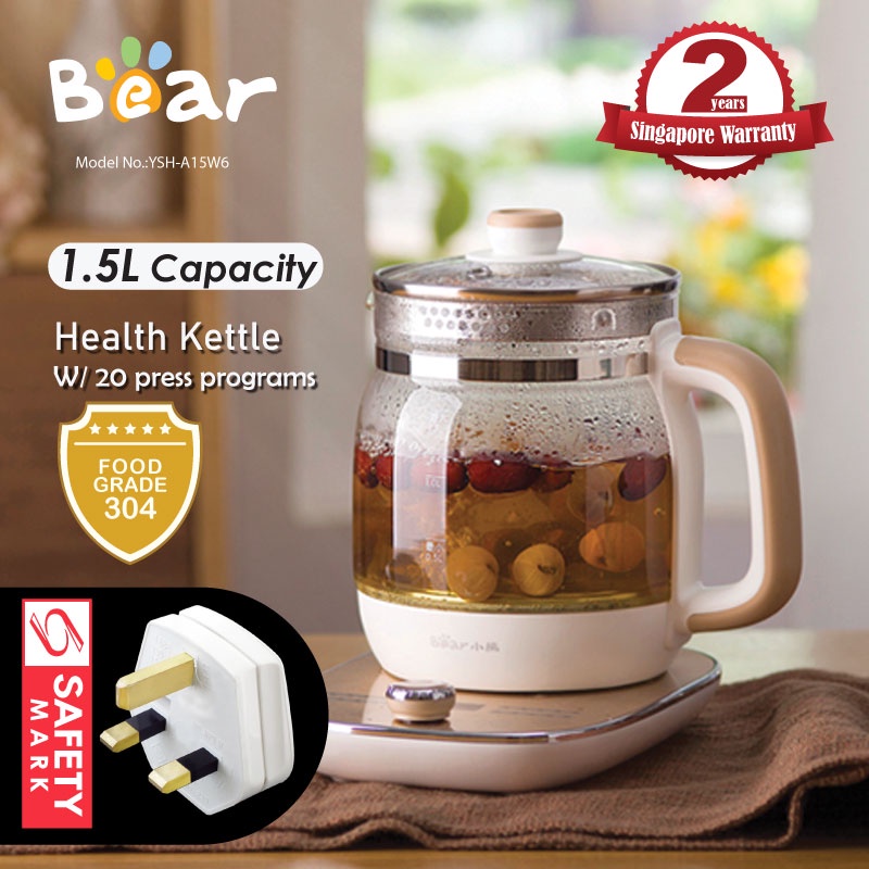 Bear Electric Health Kettle multifunction Kettle Tea Office 20 press