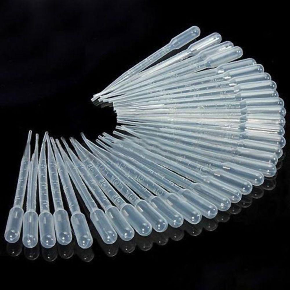 Eye Dropper Plastic 100Pcs Disposable Dropper Transfer Pipettes
