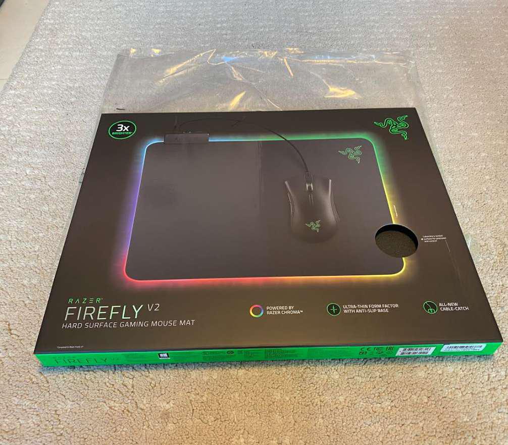 Razer Firefly Hard V2 RGB Gaming Mouse Pad Customizable