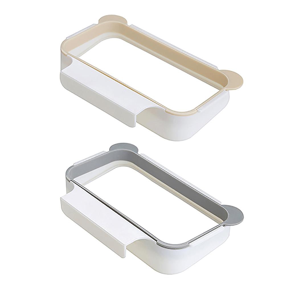 4.3 out of 5 stars. Apricot Trash Bag Holder 2 Pcs Portable Hanging Trash Can Bag Holder Cabinet Door Back Garbage For Kitchen Cabinet Camping Travel Garbage Storage Rack Carrier Bag Bins Home Kitchen