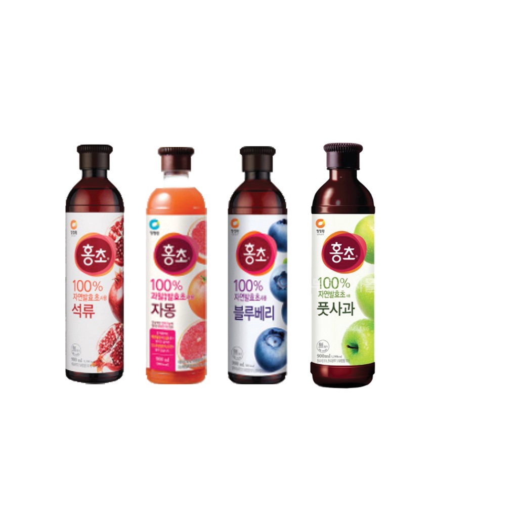 [Korean Beverage] Chungjungone HongCho Fruit Vinegar drinking 900ml