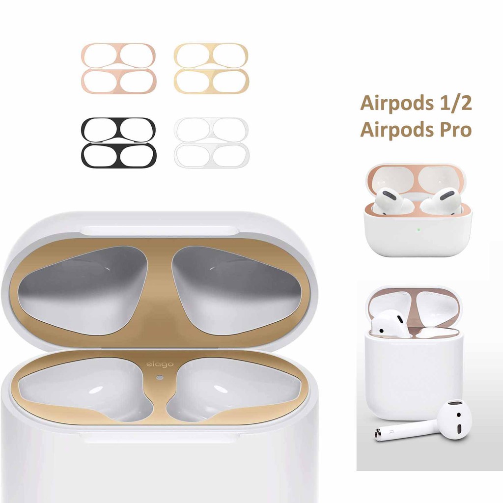 AirPods Dust Guard Sticker DustProof Film, for Airpods 1/2& Airpods