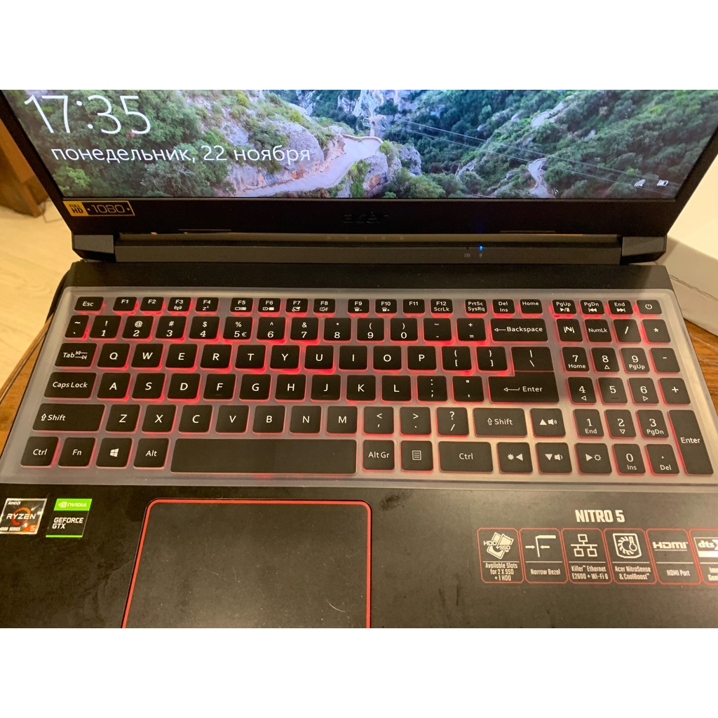 Laptop Keyboard Protector Skin Cover For Acer Nitro 5 an51558 AN51554