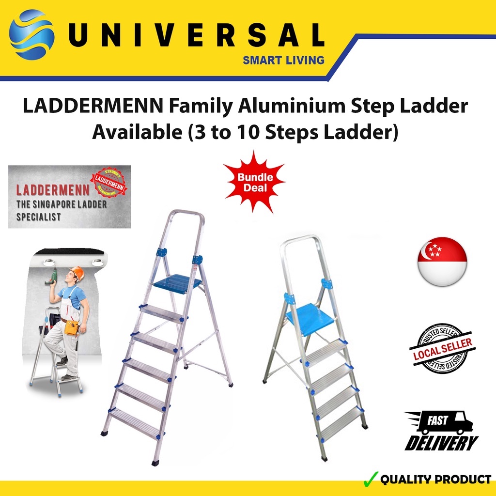 [SG SHOP SELLER] LADDERMENN "Queen" Family Domestic Heavy Duty