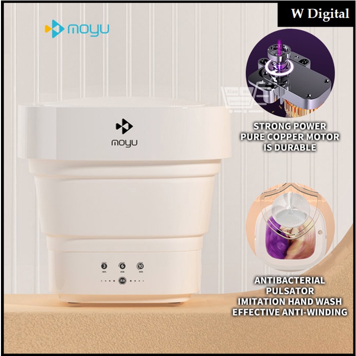 Moyu Electric Foldable Washing Machine Washer With Dehydration Function
