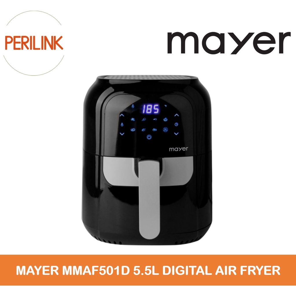 Mayer MMAF501D 5.5L Digital Air Fryer Shopee Singapore