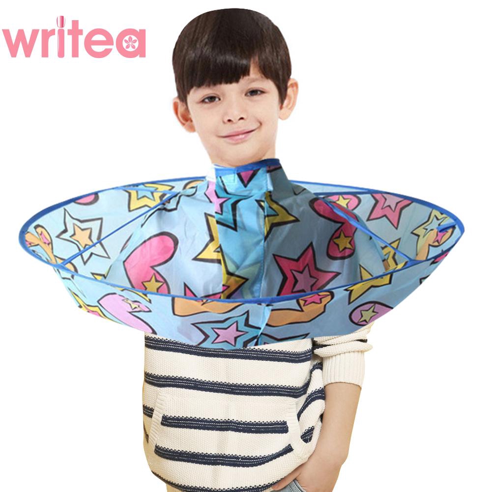WR Children Hair Cutting Cape Kids Salon Hairdresser Barber Styling