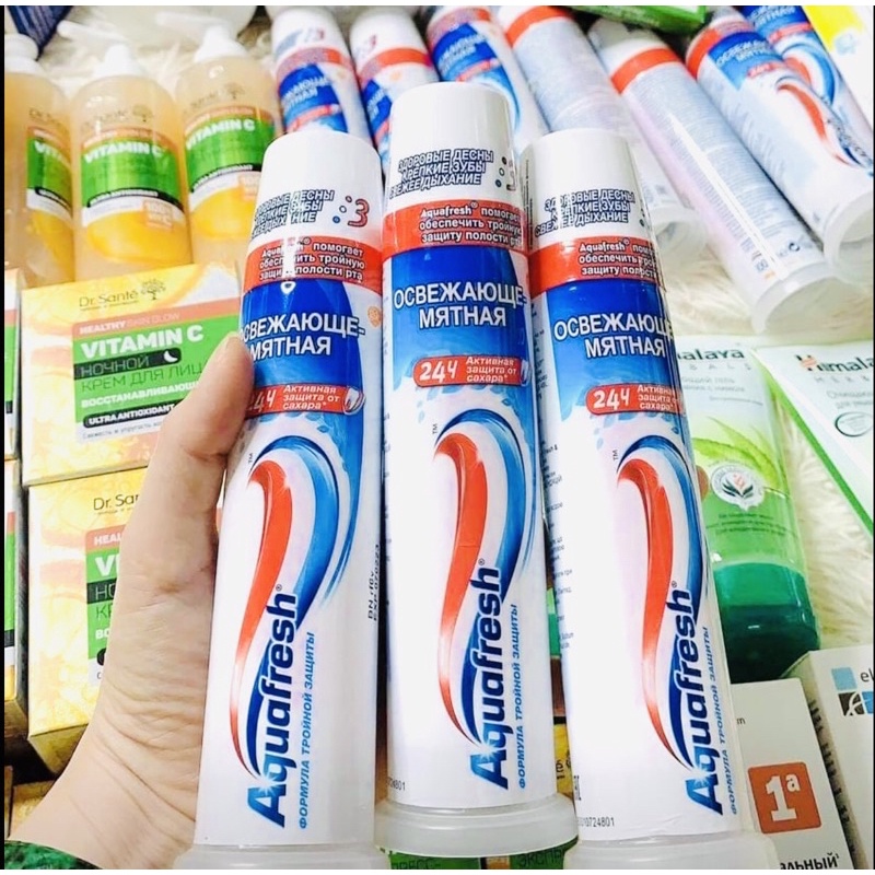 Aquafresh Russian Toothpaste 100g Shopee Singapore