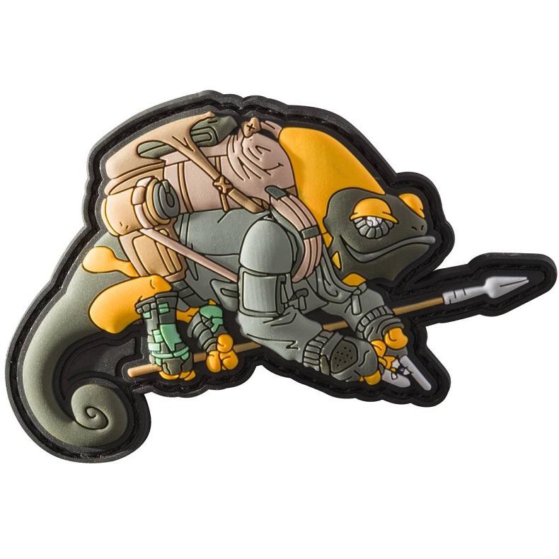 HELIKONTEX CHAMELEON OUTBACK EXCLUSIVE PVC PATCH TAIGA GREEN