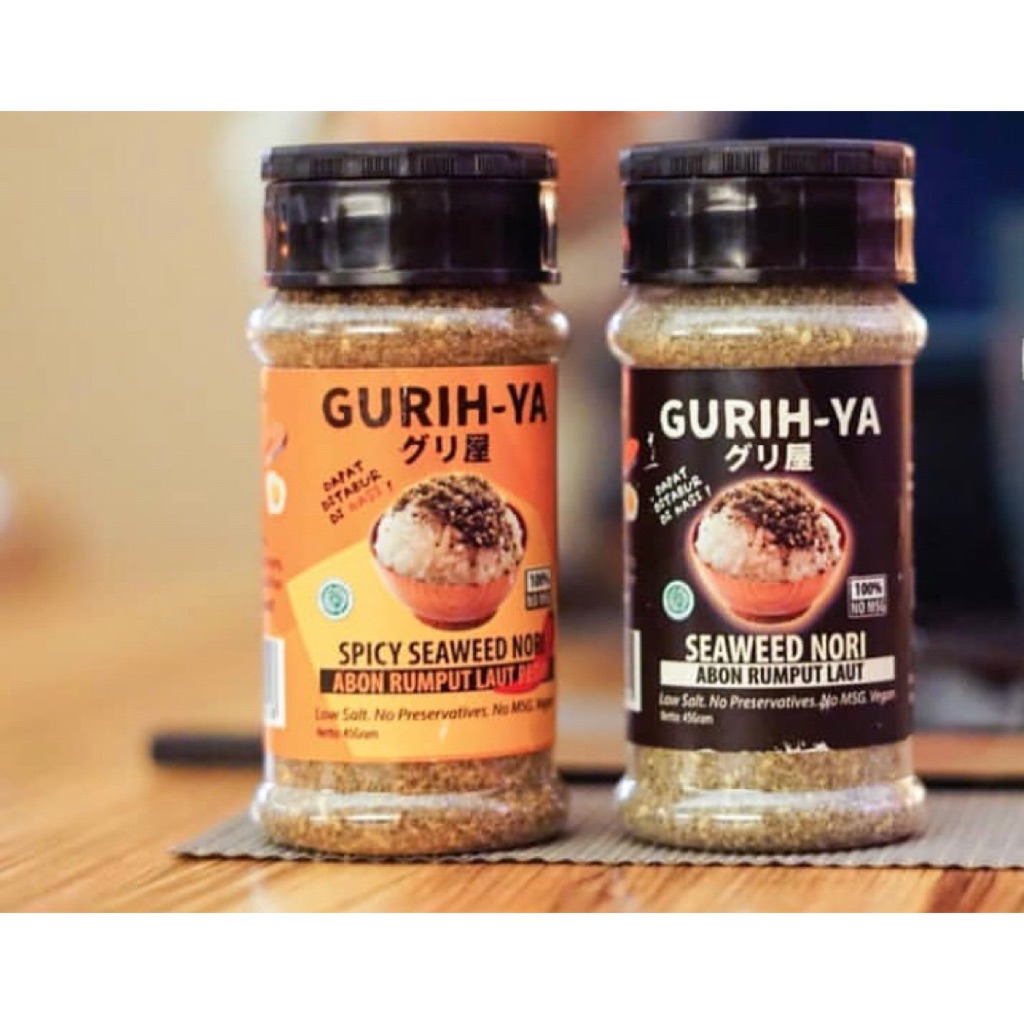 Gurihya seaweed (nori) sprinkle powder 45gr, no MSG , halal vegan