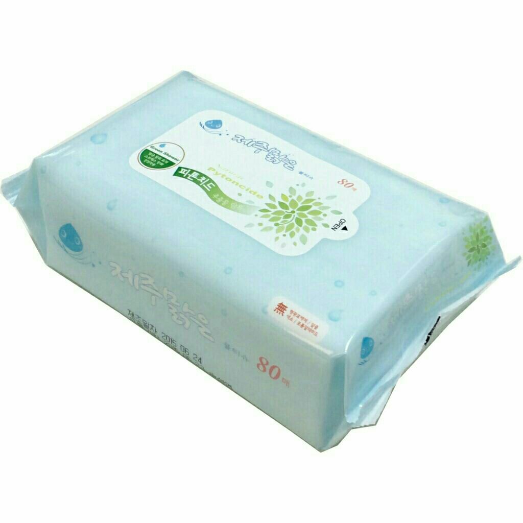 JEJU island wet tissue/Baby wet wipes /Thick wet wipes Shopee Singapore