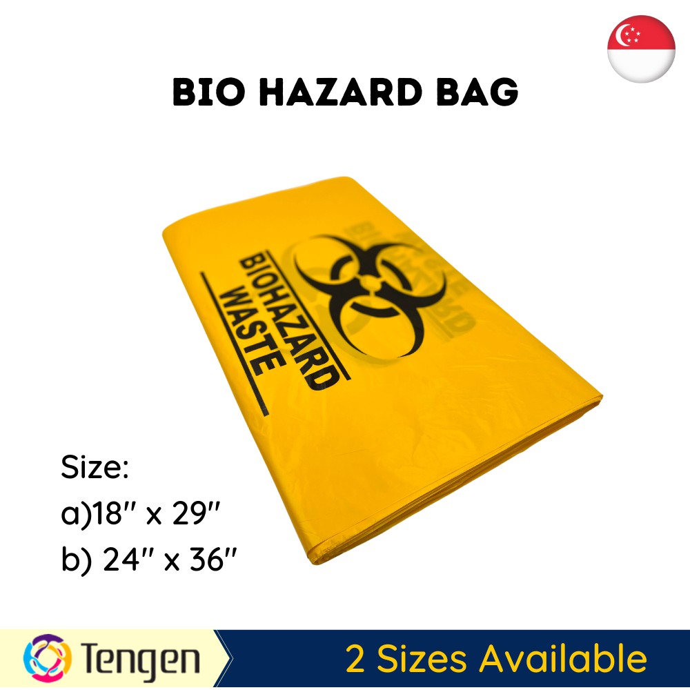 [SG] Biohazard Bags/ Biohazard Waste Bag/Medical Waste Bag Yellow Bag