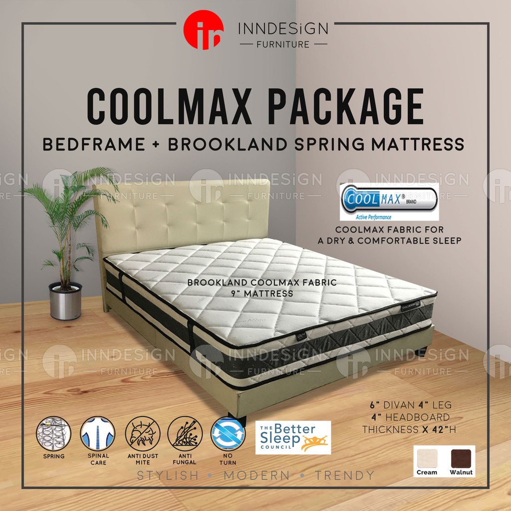 [LOCAL SELLER] Vazzo 9 inch Queen Size CoolMax Mattress with Free