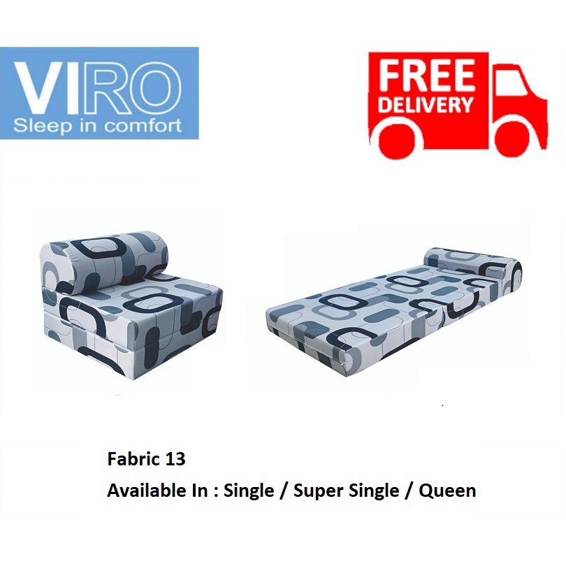 Viro F13 Sofa Bed Single / Super Single / Queen (Free Delivery