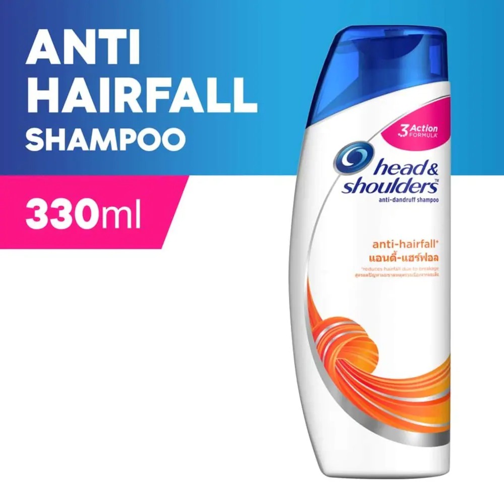 (BUNDLE of 6) HEAD & SHOULDERS Shampoo Anti Hair Fall (6 x 330ml