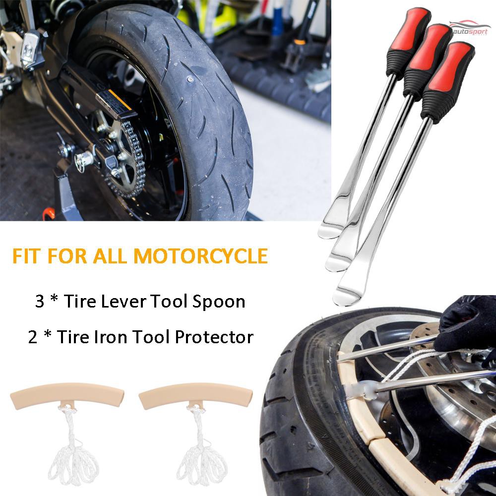 5pcs/Pack Tire Change Tool Set Tire Dismounting Mounting Set Kit Tyre
