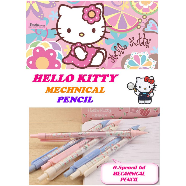 HELLO KITTY MECHANICAL PENCIL*ORIGINAL*SANRIO*CUTE*FANCY*STATIONERY*PEN