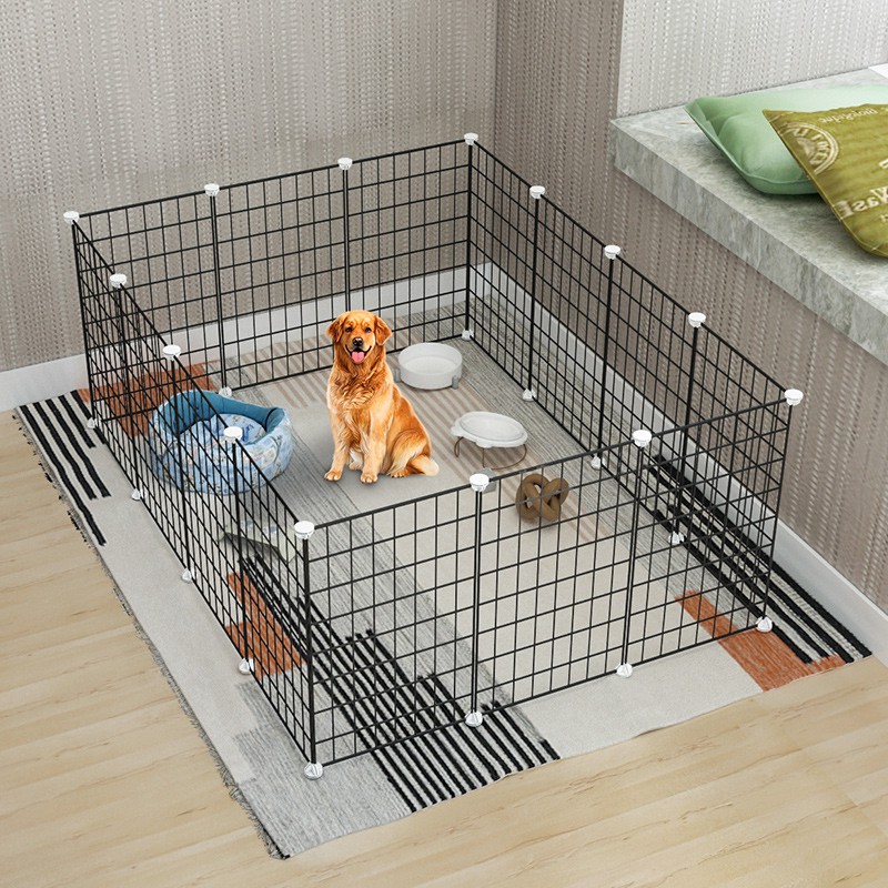 Pet Fence Dog The Door Dog Cage Fence Iron Small Canine Teddy Indoor