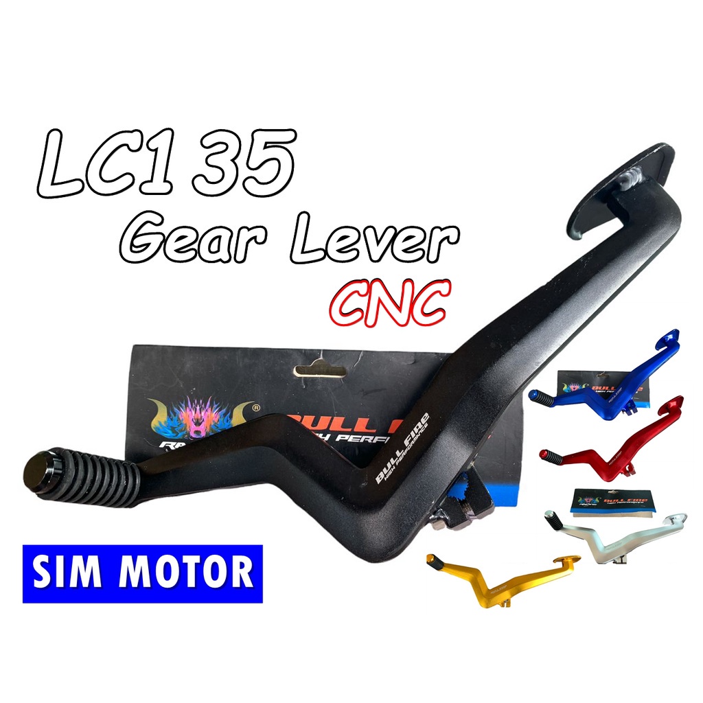 LC135 4speed V1 V2 V3 V4 V5 V6 V7 GEAR LEVER / GEAR PEDAL BRAKE / GEAR