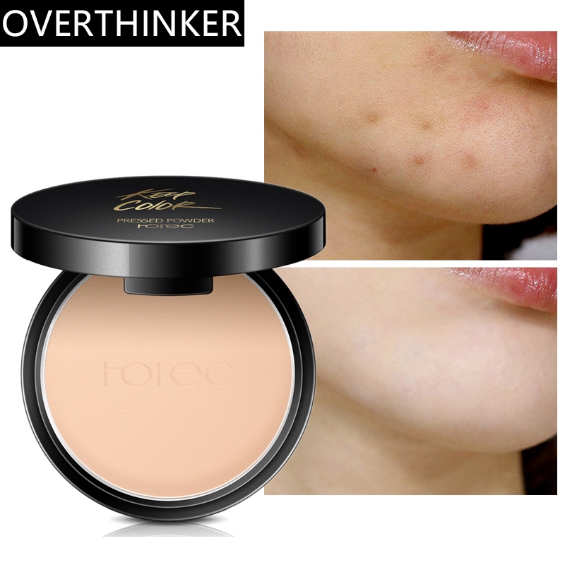 ROREC Mineral Pressed Face Powder Concealer Base Makeup Performance