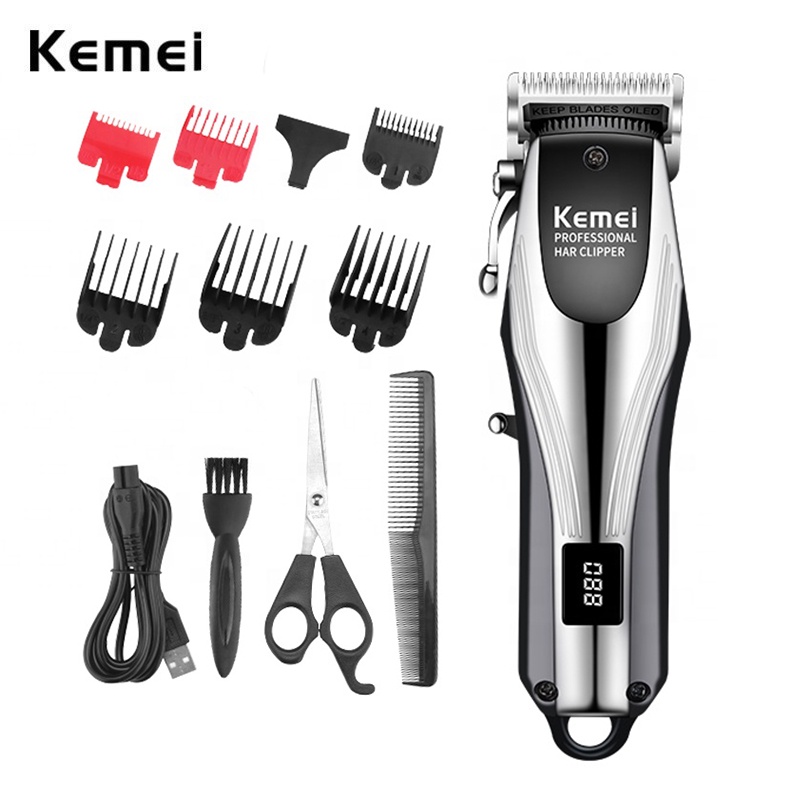 Kemei KM2619 Professional Cordless Hair Clipper Rechargeable Hair