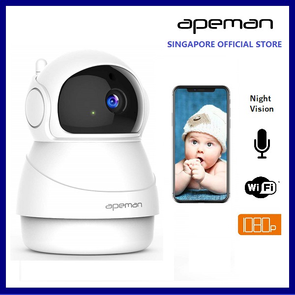 APEMAN ID73 Wireless IP Camera 1080P SG Warranty Shopee Singapore