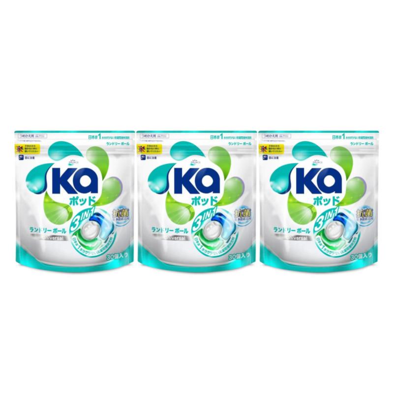 (Bundle of 3) Ka Laundry Capsule Refill 30pcs Shopee Singapore
