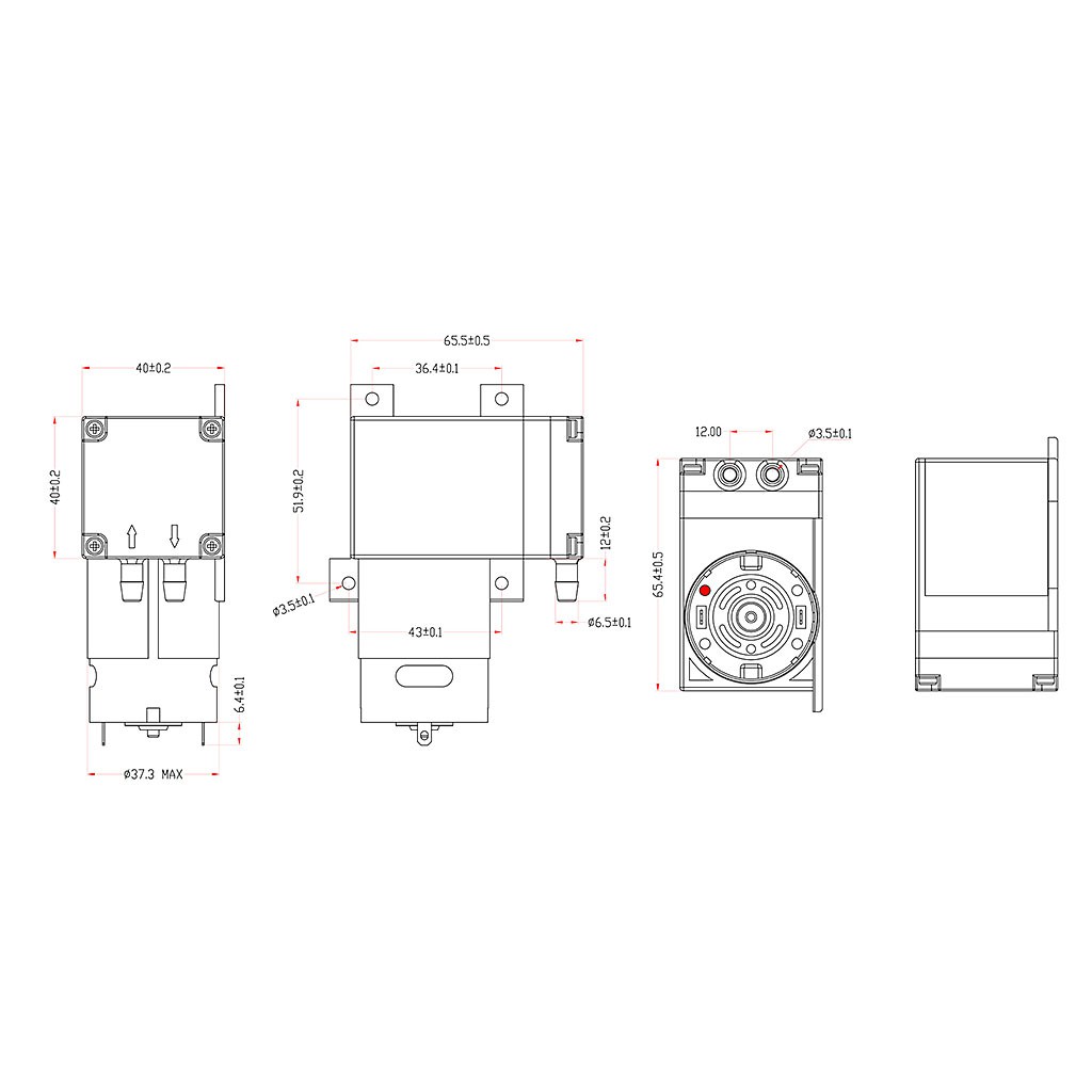 Diaphragm Vacuum Pump Diagram AflamNeeeak