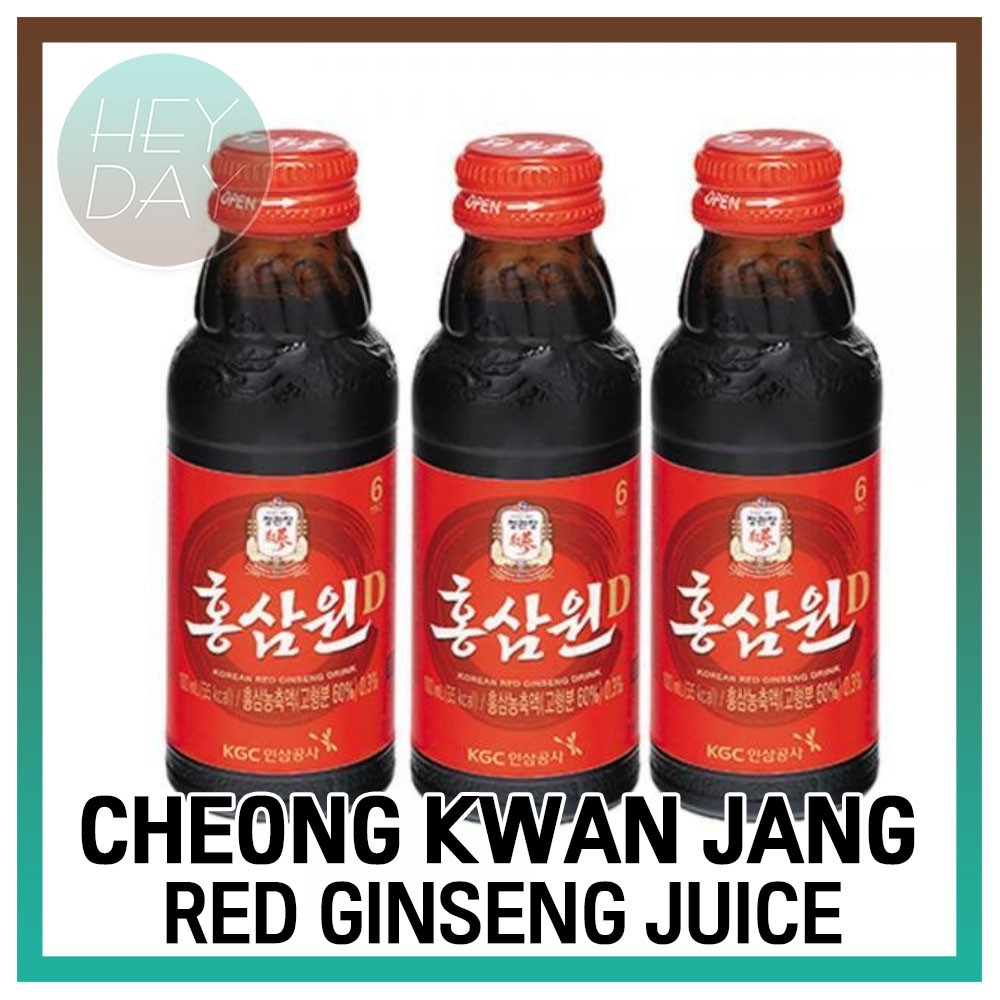 [Cheong Kwan Jang] Korean 6 Year Old Red Ginseng Drink 100ml x 10
