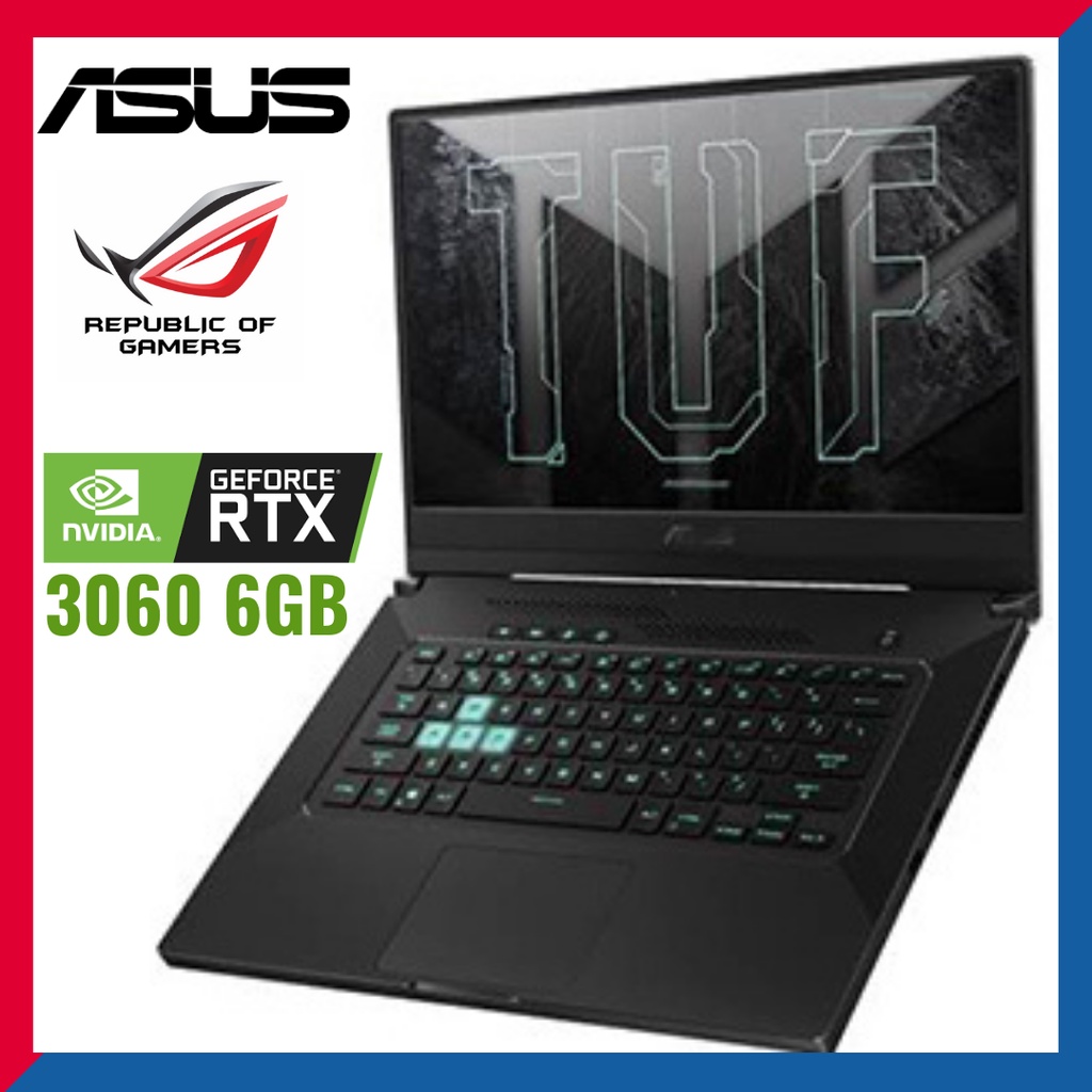 ASUS FX516P TUF Dash F15 Gaming Notebook Geforce RTX 30606GB Intel