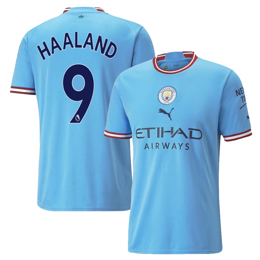Manchester City Home Jersey 202223 HAALAND SOCCER JERSEYS GREALISH STERLING MANS CITIES MAHREZ