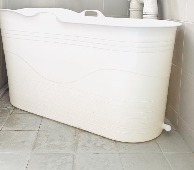 Plastic Portable Bathtub HDB Soaking Tub Adult Bathtub Shopee Singapore