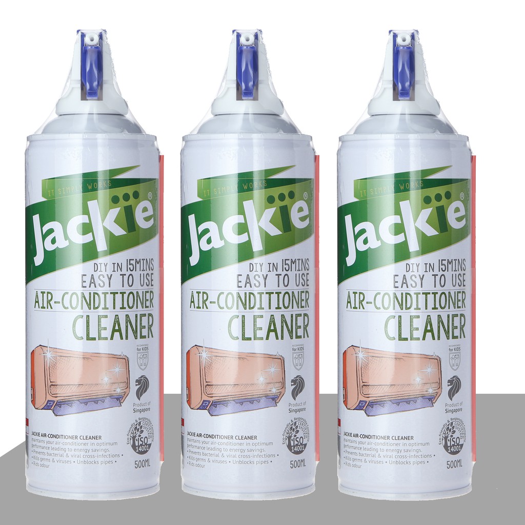 Jackie Airconditioner Cleaner 500ml Foaming Antibacterial Wash