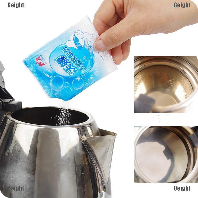 (Cei)5Pcs Citric Acid Detergent Tea Scale Teapot Thermos Cleaning Agent