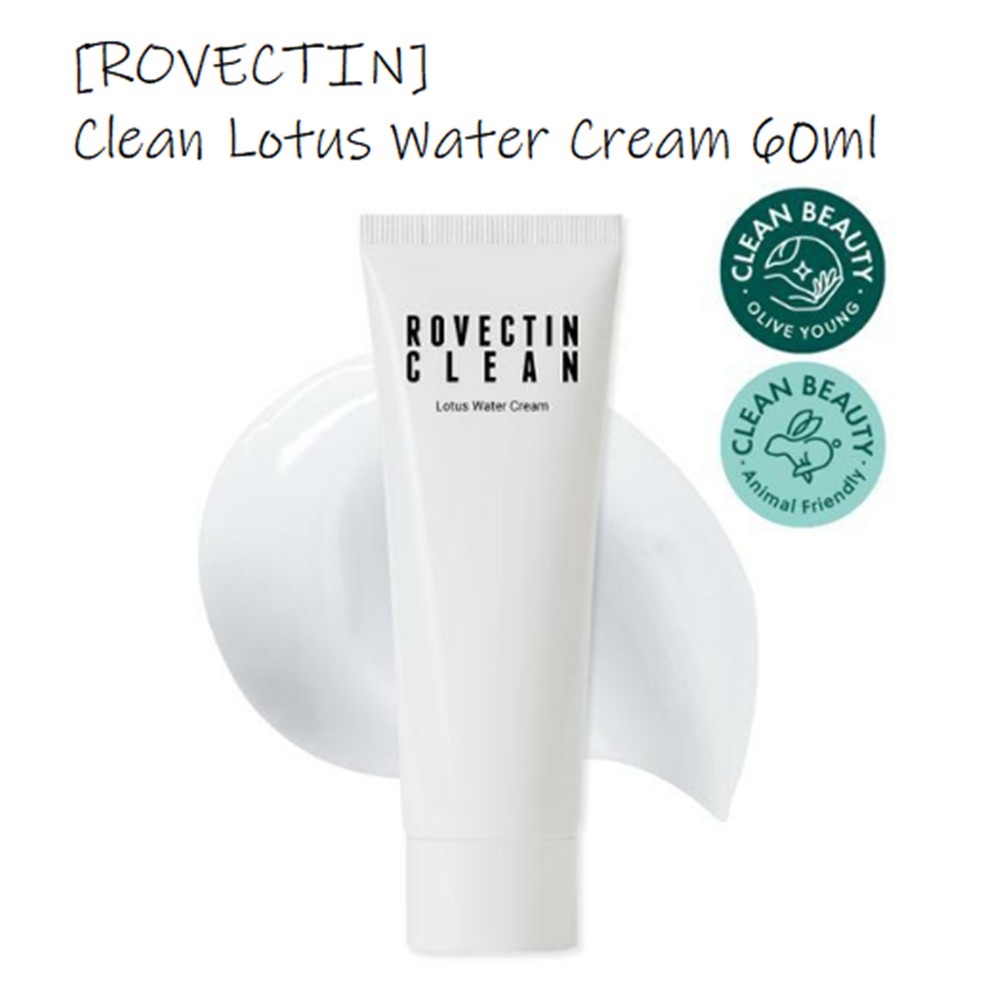 Rovectin Clean Lotus Water Cream 60ml Shopee Singapore