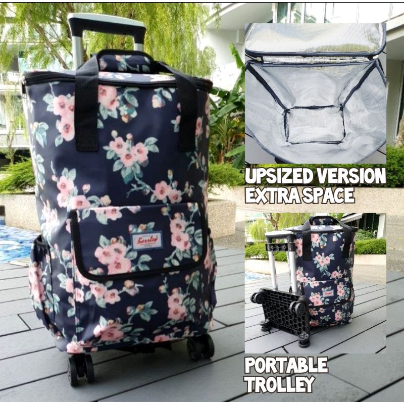 Big Thermal Shopping Bag Trolley (SG Seller) Shopee Singapore