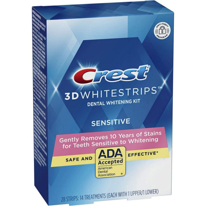 [SG Seller 🇸🇬] Crest 3D White Whitestrips Gentle Routine