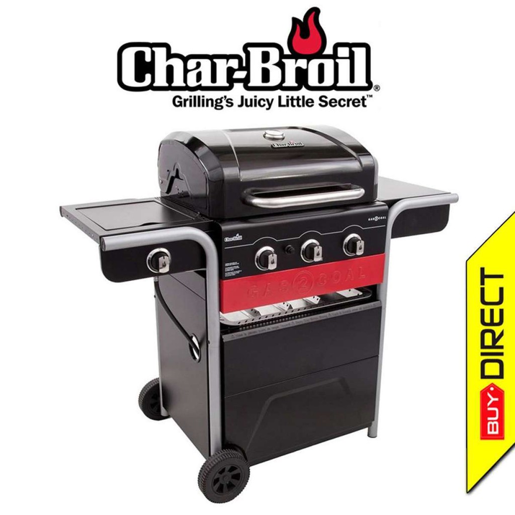 Char-Broil GAS2COAL® Hybrid BBQ Grill [1 Year Warranty & Free Assembly