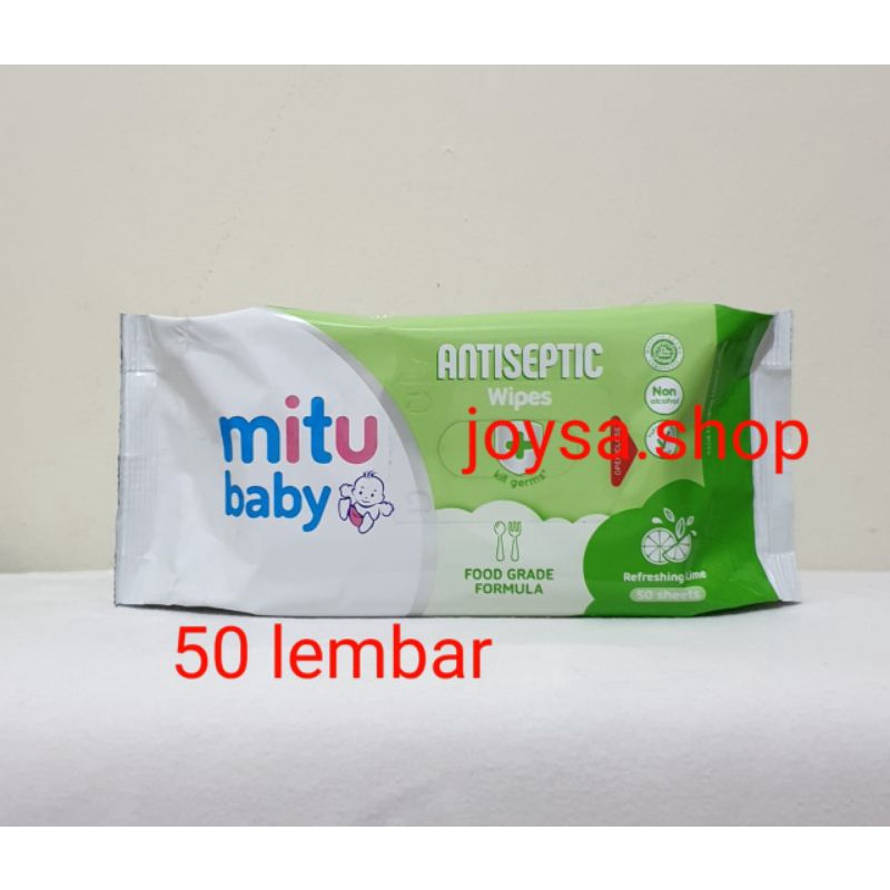 Mitu Baby Antiseptic Wipes 50 s Shopee Singapore