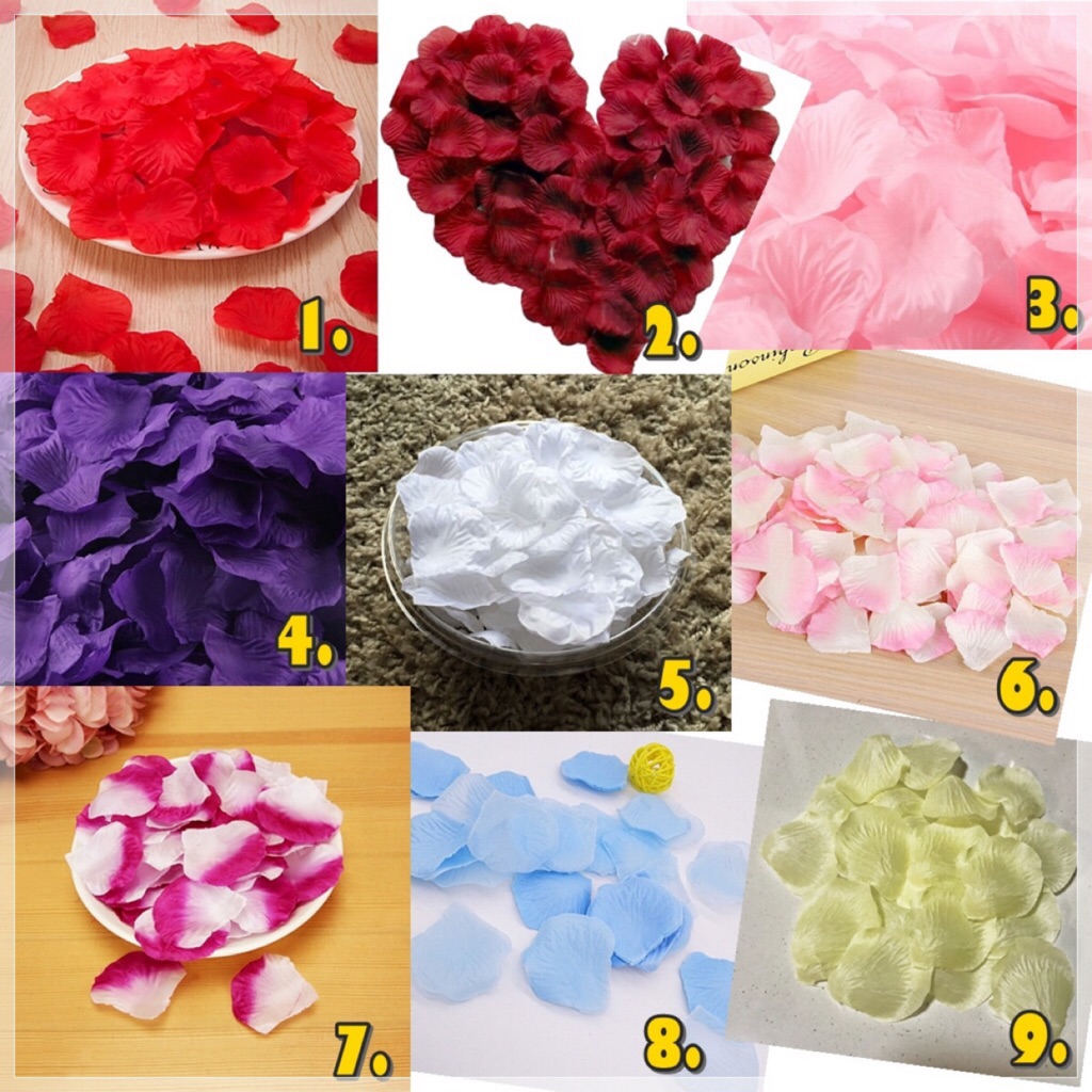 Artificial Flower Petals ( Wedding/Proposal/Birthday/Anniversary ) FREE