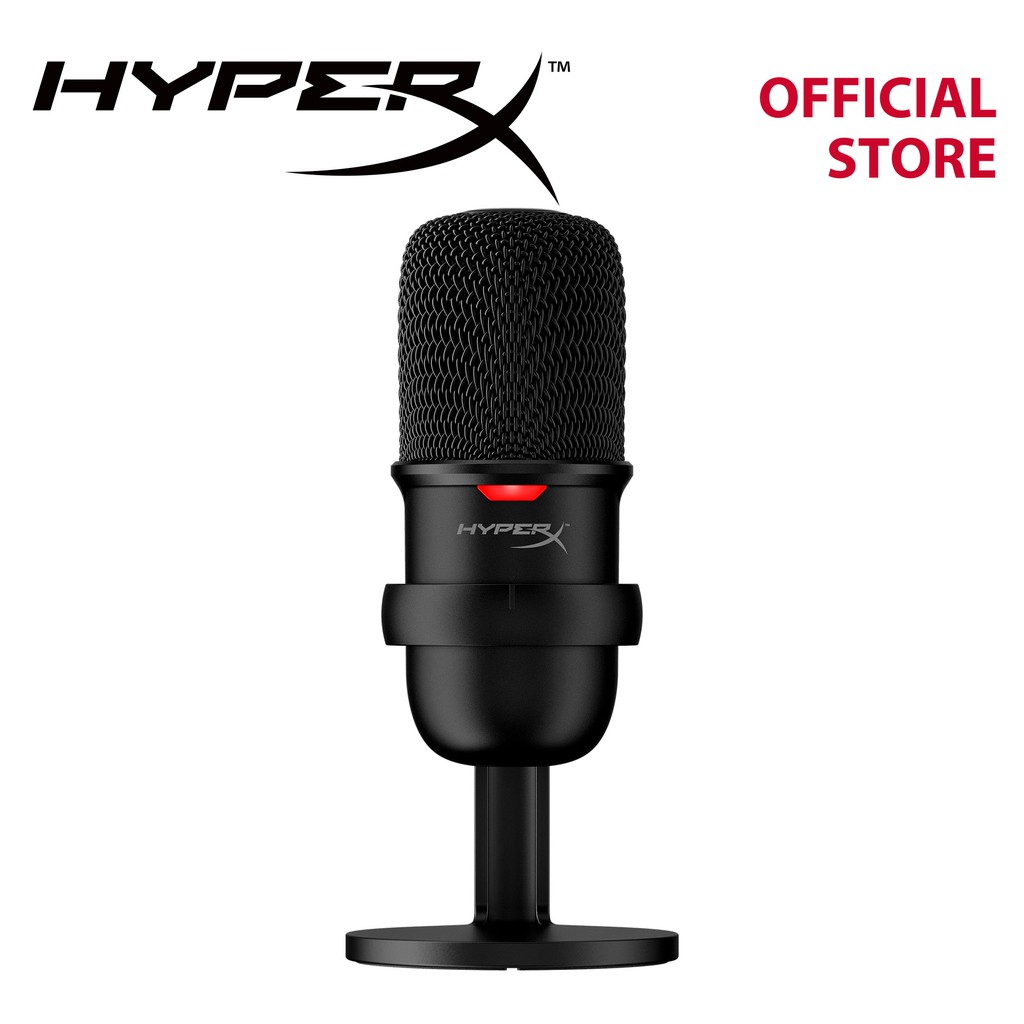HyperX SoloCast USB Condenser Gaming Microphone HMIS1XXXBK/G