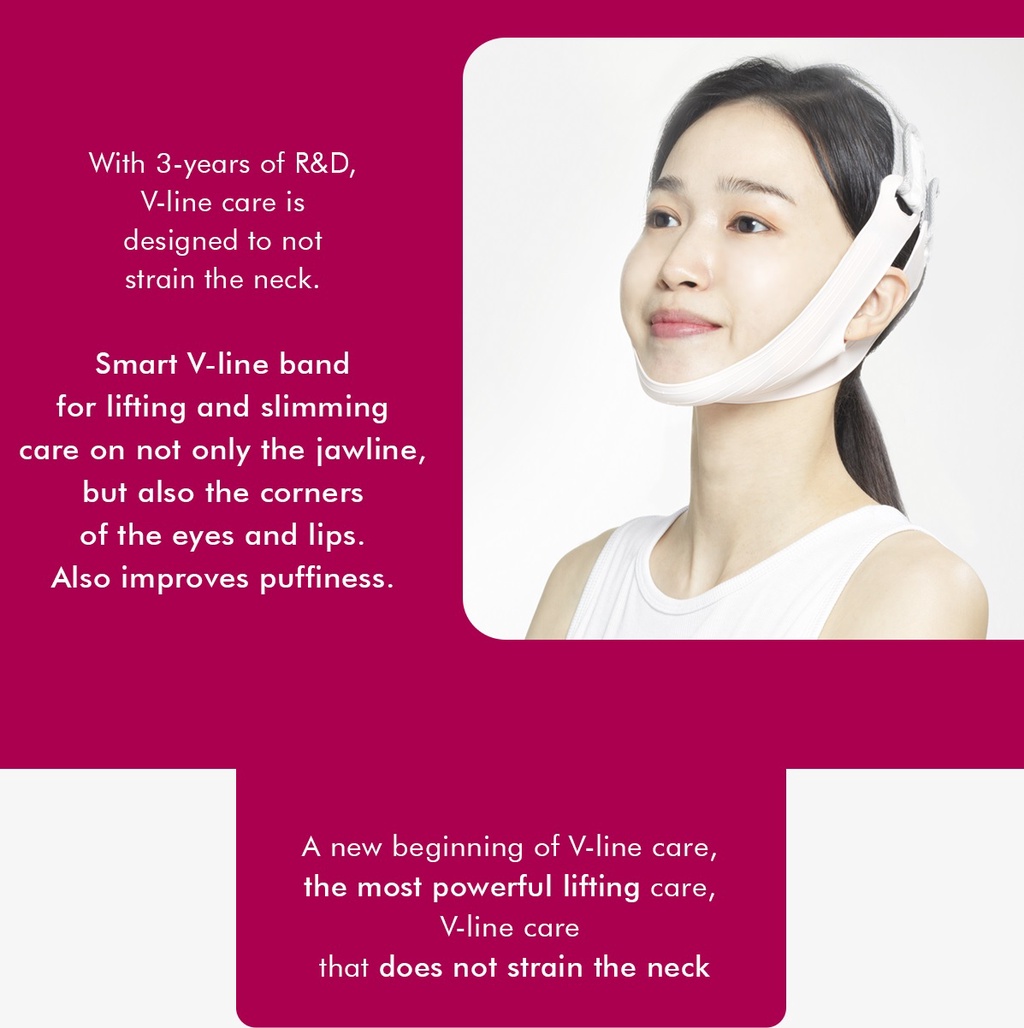 Vela Contour Ultra V Lifting Band Clinically Proven to improve Double