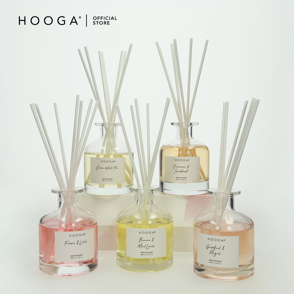 Hooga Reed Diffuser Gourmand Series Shopee Singapore