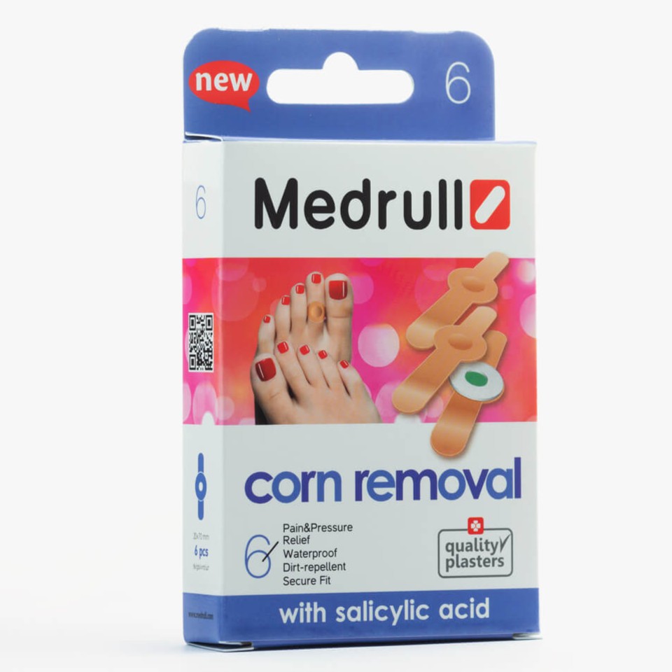 Medrull Corn Removal Plaster with Salicylic Acid 6's Shopee Singapore