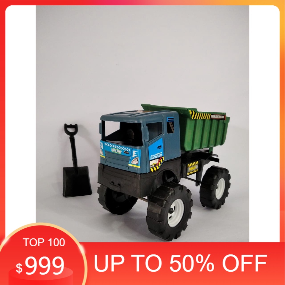 Turbo DUMP Truck / MINI DUMP SUPER TDM205 Sand Truck Toy Boys Big Sand Truck Shopee Singapore