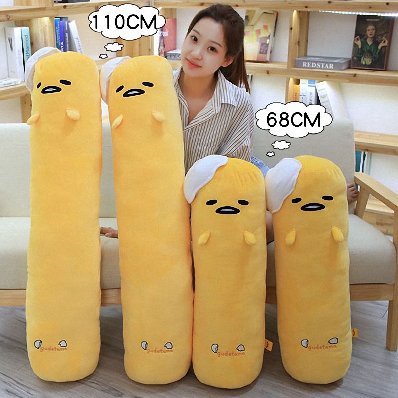 store 2 Sizes Stuffed Animal Gudetama Long Leg Pillow Bolster Hug